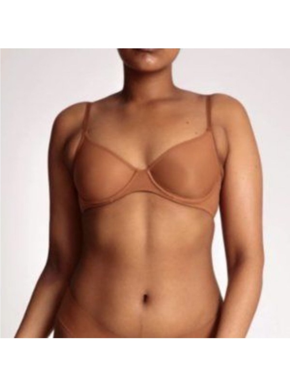 EUC Nubian Skin Naked Camel Colored Underwire Bra (36 D)